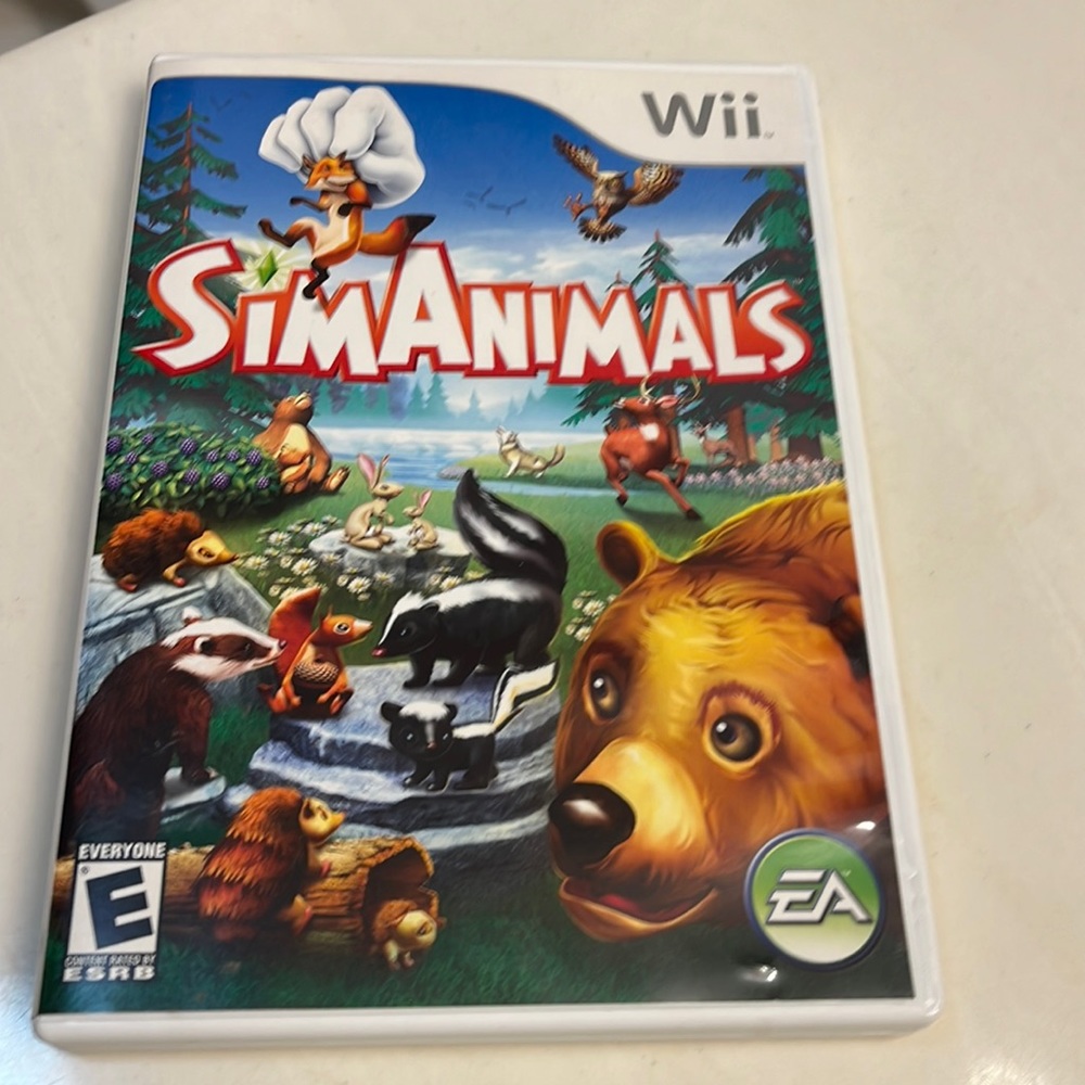 Wii “Sims Animals” game